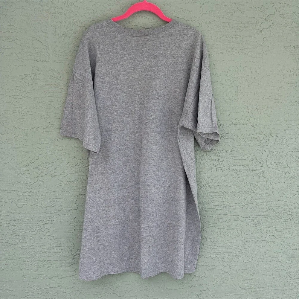 Vintage Disney Walt Disney World Mickey Mouse Sleepshirt Womens 2XL Gray - Picture 2 of 10